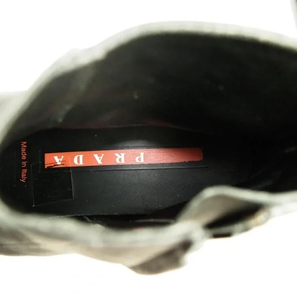 Prada Black Ankle Boots - Picture 8 of 8